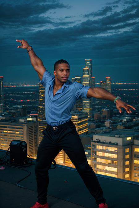 00034-746684244-RAW Photo, photo of (light-skinned_1) African American man sc_chad3 _lora_sc_chad3-06_0.75_ mid-dance on a rooftop overlooking a.png